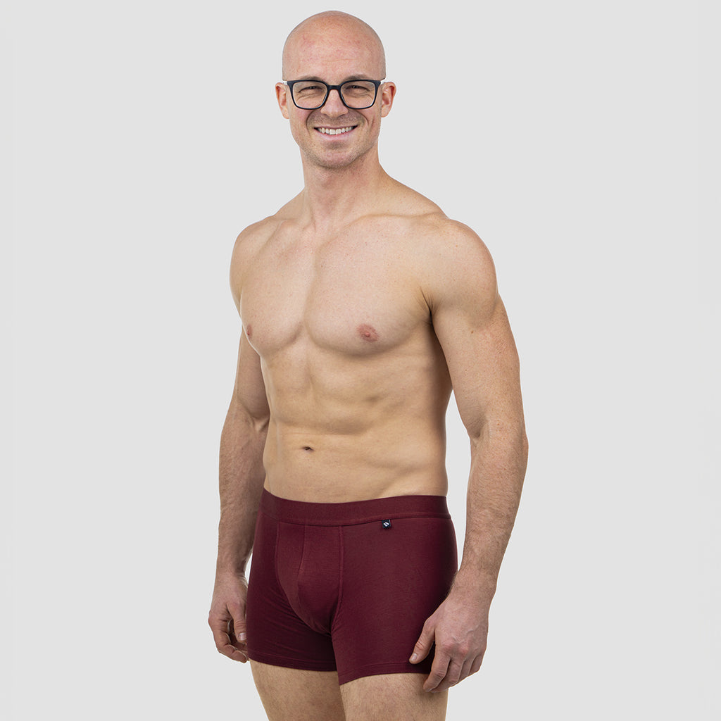 Basic+Ally Boxers - Bordeaux