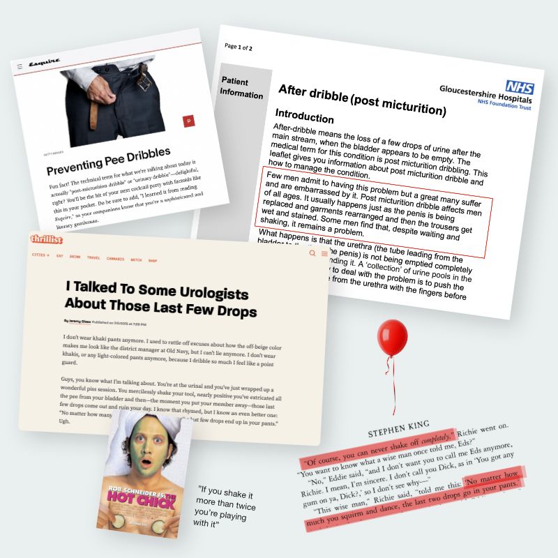 screenshots of articles
