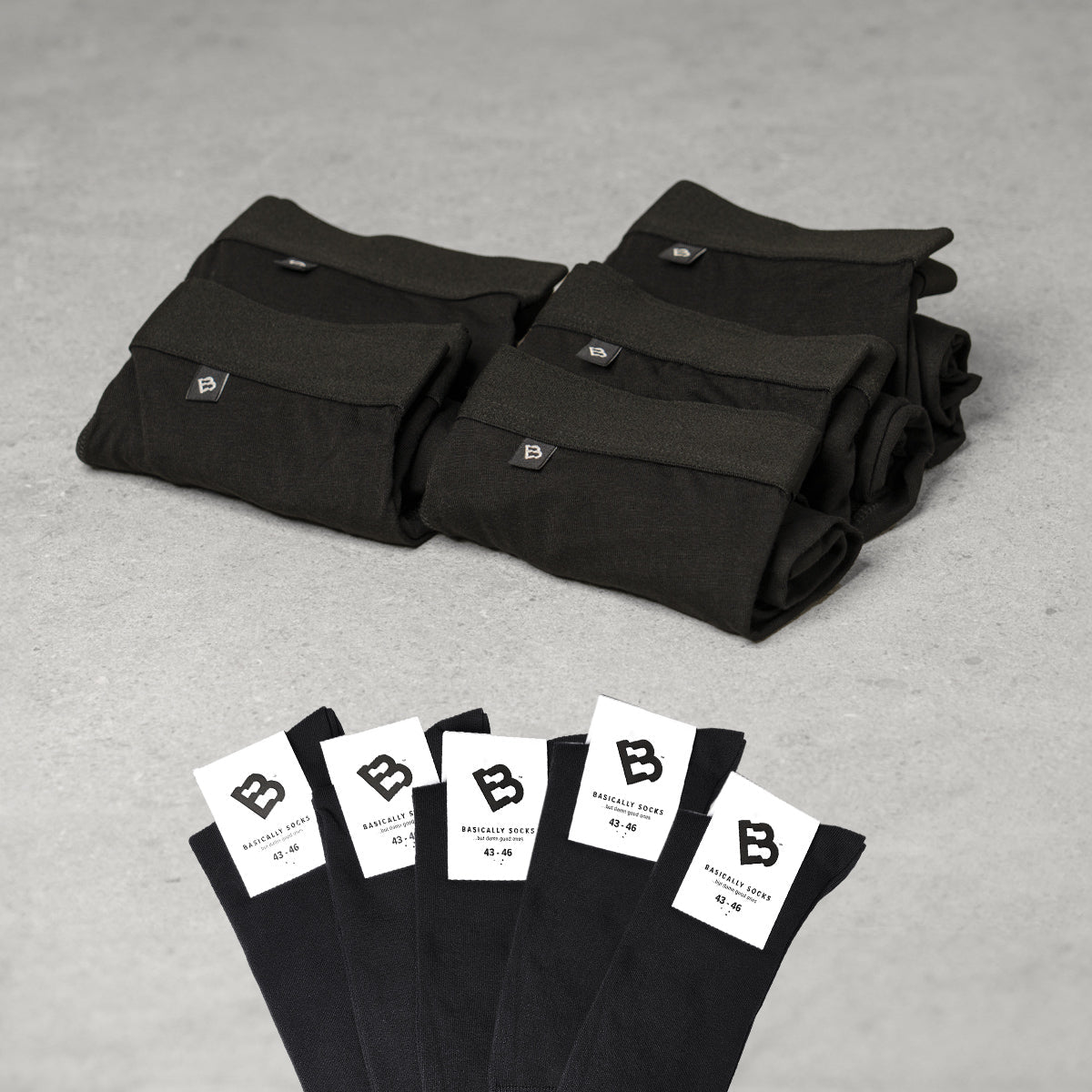 5 Par Boxers + 5 Strumpor