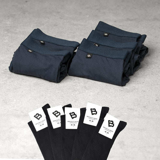 5 Par Boxers + 5 Strumpor