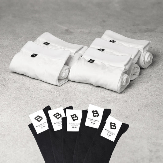 5 Par Boxers + 5 Strumpor